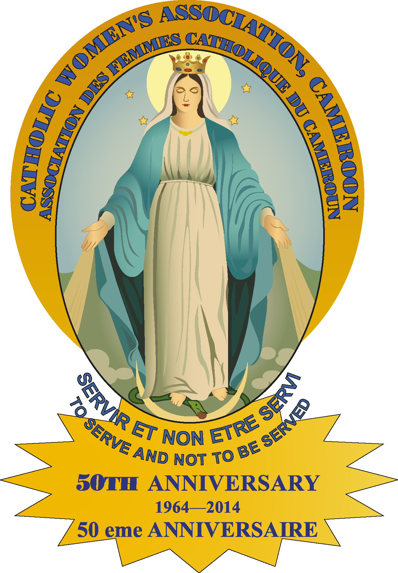 Catholic Women's Association Of Cameroon Logo Vector Logo